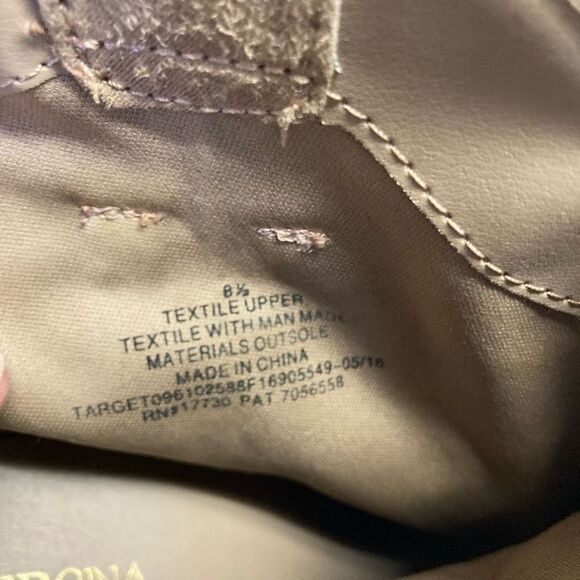 MERONA C Ignacio Boots Size 8.5 Almond‎ Toe 3.5” Heel - Picture 11 of 12